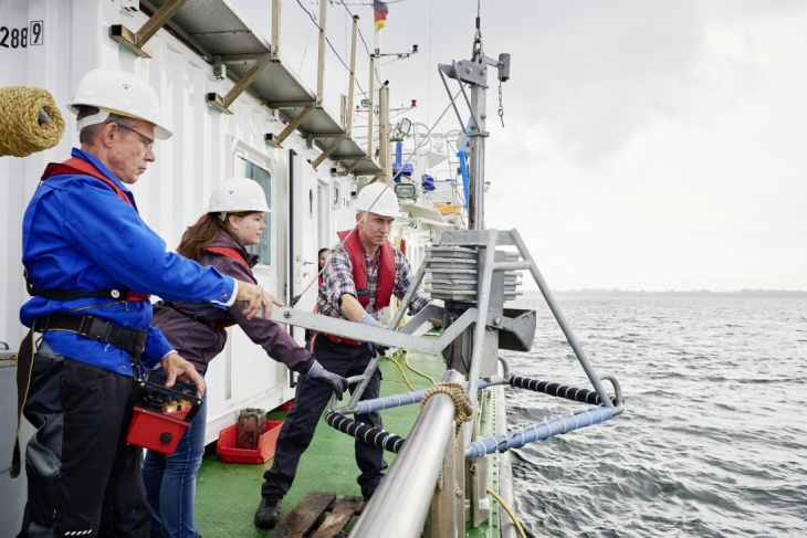 North Sea expedition (Photo: Hereon/Christian Schmid)