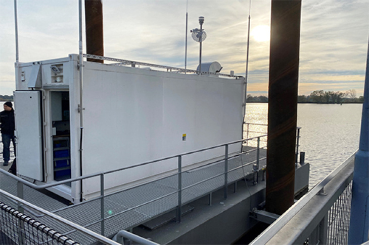 Photo of the Container Research platform Tesperhude
