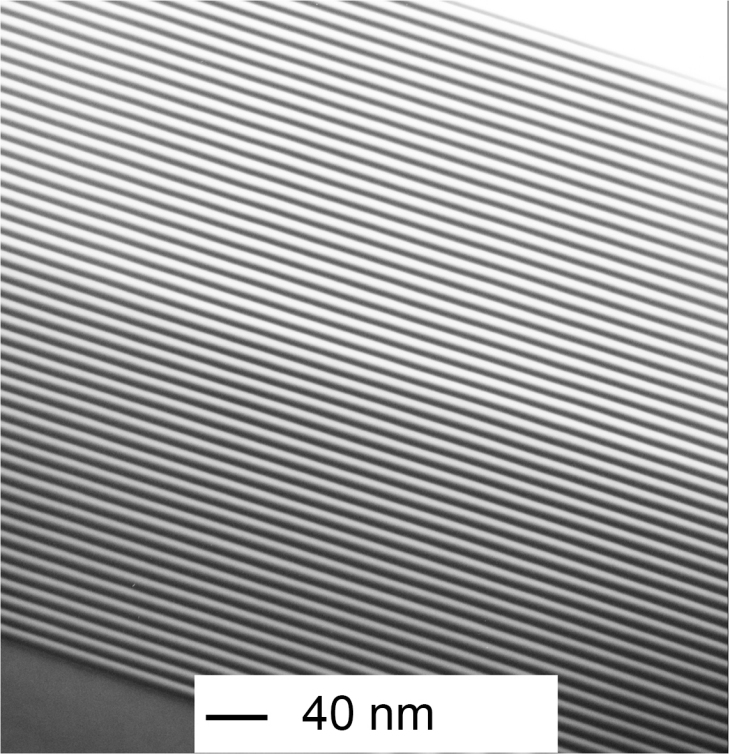 TEM image of a multilayer coating