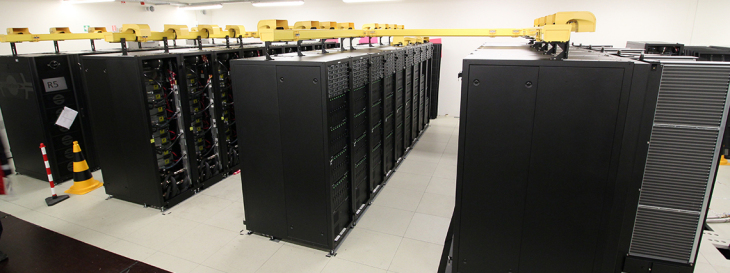The new supercomputer MISTRAL.