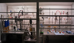 Polymerisationsreaktor mit Aufreinigungseinheit 