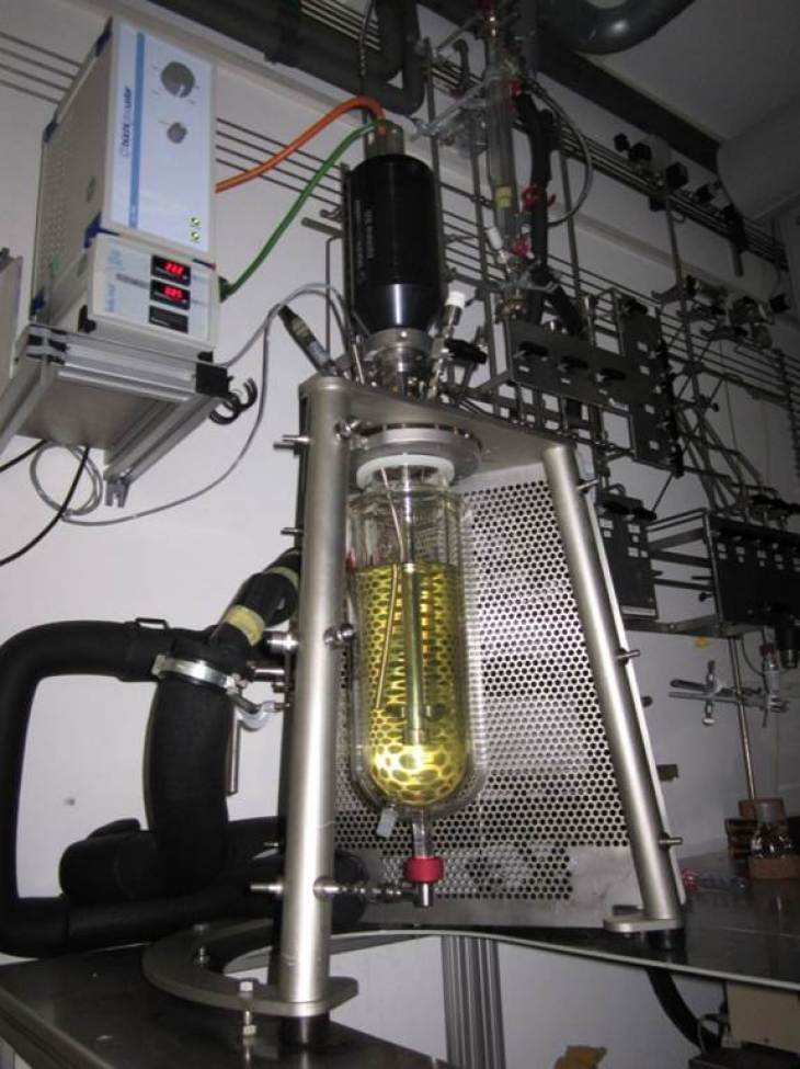 Anionic polymerisation reactor of Büchi
