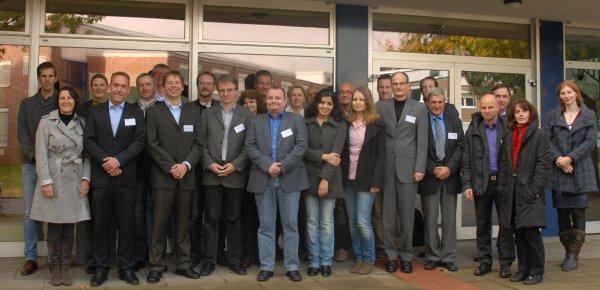 Die Teilnehmer des Virtuellen Instituts bei der Kick-off Veranstaltung am 10. Oktober in Geesthacht