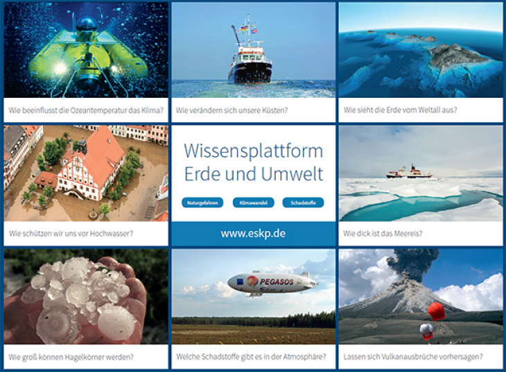 „Erde und Umwelt – Earth System Knowledge Platform“ ESKP www.eskp.de