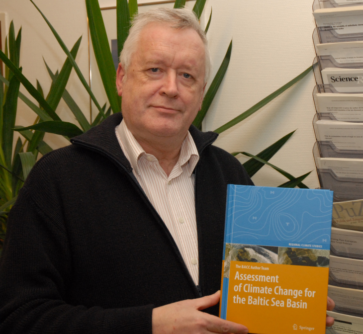 Hans von Storch mit dem Klimabericht für die Ostseeregion