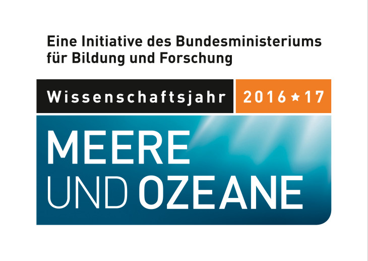 Logo Wissenschaftsjahr 2016*17 Meere und Ozeane. Eine Initiative des Bundesministeriums für Bildung und Forschung 