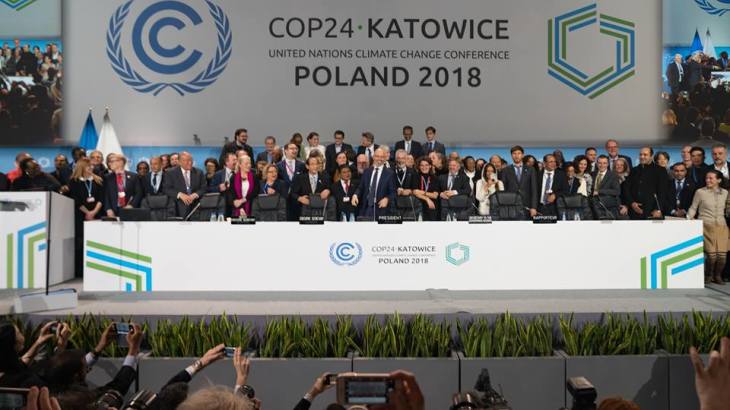 Teilnehmer der UN-Klimakonferenz COP24 