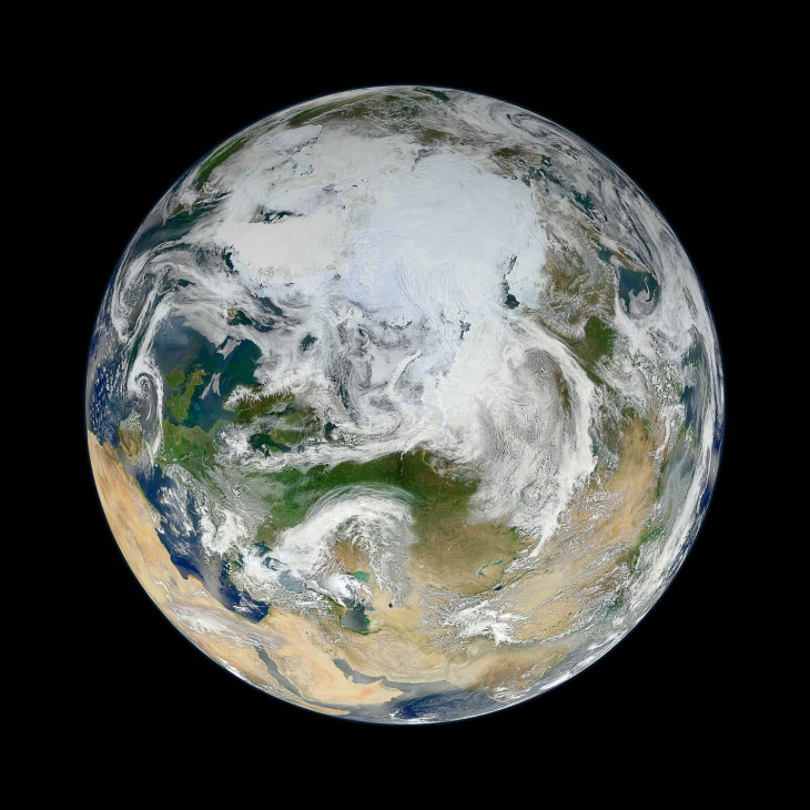 Satellite image Earth