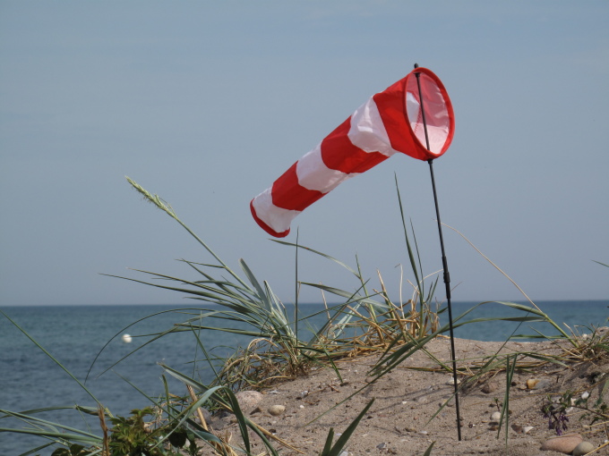 Windfahne an der Ostesee