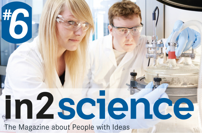Cover of magazine in2science