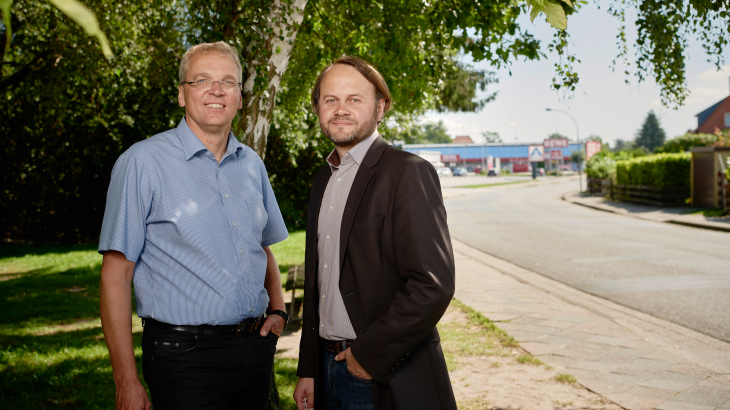 Jens Böther and Dr Markus Groth